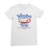 wonka boat tours Ladies Fitted T-Shirt