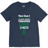 you can't scare or beat me i have been through liver cancer V-Neck Tee