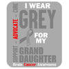 I Wear Grey For My Grand Daughter (Brain Cancer Awareness) Mousepad