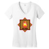 ON FIRE Women's V-Neck T-Shirt