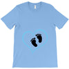 Baby Boy with Heart Any Name Customized T-Shirt