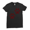 feet Ladies Fitted T-Shirt