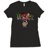 potato family Ladies Fitted T-Shirt