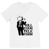 kill your television V-Neck Tee