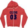 bonnie clyde1   copy Zipper Hoodie