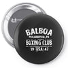 balboa boxing club Pin-back button