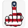 Middle Finger USA Flag Mousepad