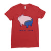 insert coin Ladies Fitted T-Shirt