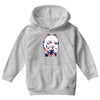 michael myers floral mask Youth Hoodie