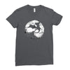 midnight desolation Ladies Fitted T-Shirt