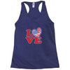star spangled hammered Racerback Tank