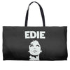 edie sedgwick Weekender Totes