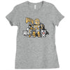 the iron wolves Ladies Fitted T-Shirt