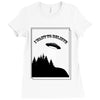 I Want To Believe (f243) Ladies Fitted T-Shirt