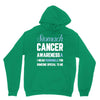 stomach cancer awaneress i wear periwinkle for someone special to me Unisex Hoodie