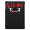 bite me halloween vampire teeth iPad Mini
