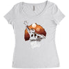 back from the pit Women's Triblend Scoop T-shirt