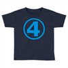 number 4 Toddler T-shirt
