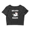 beast mode Crop Top
