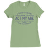 never been this old before Ladies Fitted T-Shirt