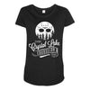 crystal lake consuelor Maternity Scoop Neck T-shirt