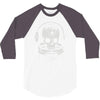astronaut skull 3/4 Sleeve Shirt