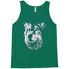 round neck dog wolf Tank Top