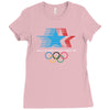 retro los angeles 1984 olympic games Ladies Fitted T-Shirt