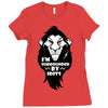funny lion king Ladies Fitted T-Shirt