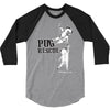 pug rescue 3/4 Sleeve Shirt