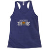hockey mom rhinestone Racerback Tank