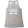 welcome to the gun show Racerback Tank