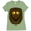 king of hip hop Ladies Fitted T-Shirt