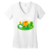 no jacket required Women's V-Neck T-Shirt