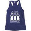 little miss cottontail cute bunny easter Racerback Tank