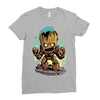 groot Ladies Fitted T-Shirt