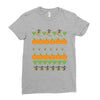 halloween ugly sweater tn featured Ladies Fitted T-Shirt