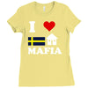 new swedish house mafia Ladies Fitted T-Shirt