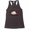 December Peeking Out Baby Girl Racerback Tank