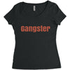 gangster Women's Triblend Scoop T-shirt