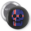 iceland till i die Pin-back button