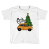 merry christmas car Toddler T-shirt