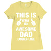 new daddy christmas funny Ladies Fitted T-Shirt