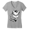 no sympathy for the devil Women's V-Neck T-Shirt
