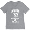 The Fishing Legend Reeling Them In For 50 Years V-Neck Tee