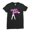 hadou ken Ladies Fitted T-Shirt