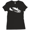 sg 38 schulgleiter segelflugzeug gleitflug flugzeug airplane Ladies Fitted T-Shirt