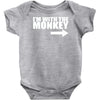 im with monkey Baby Onesie