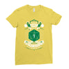 Natural 1   Orc Green Edition Ladies Fitted T-Shirt