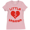 little heart breaker Ladies Fitted T-Shirt